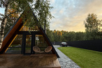 Треугольный дом A-frame «Свой дом»