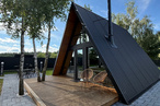 Треугольный дом A-frame «Свой дом»