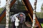 Треугольный дом A-frame «Свой дом»