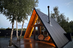 Треугольный дом A-frame «Свой дом»